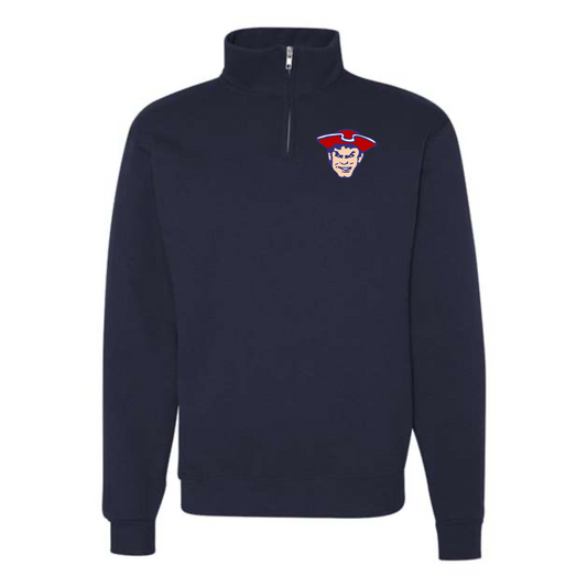 Navy Unisex Quarter-Zip Sweatshirt