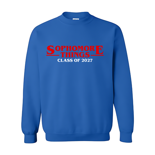 Secaucus High School Class Of 2027 Sophomore Year Unisex Crewneck Sweatshirt