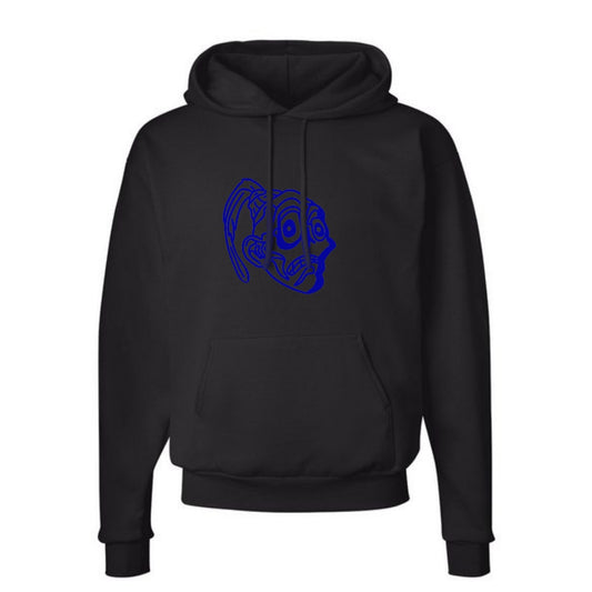 Halloweentown Headphone | Blue Hoodie